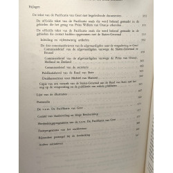 Opstand en Pacificatie in de Lage Landen - bijdrage tot de studie...