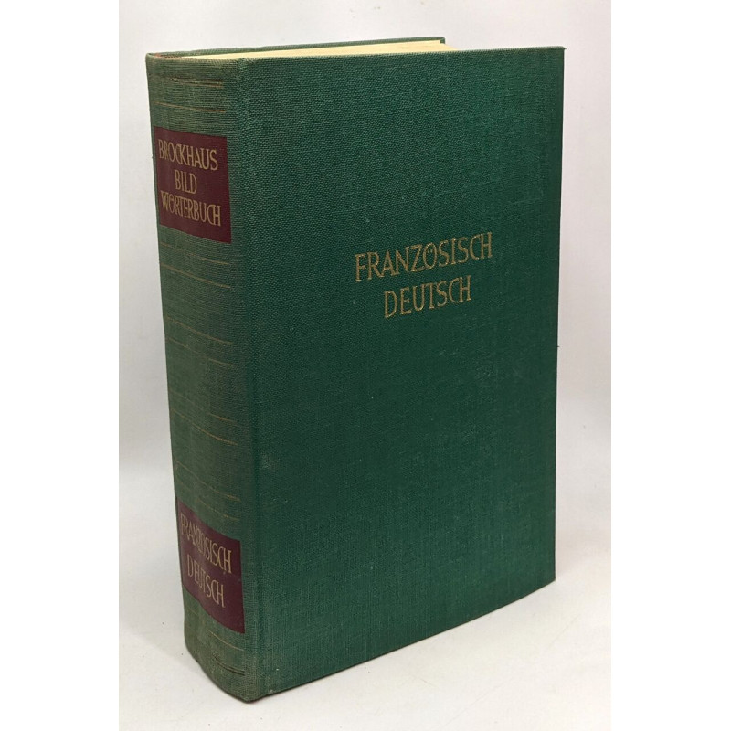 Französisch - Deutsch - brockhaus-bildwörterbuch
