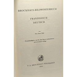 Französisch - Deutsch - brockhaus-bildwörterbuch