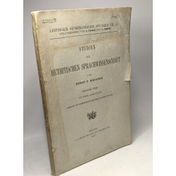 Studien zur hethitischen sprachwissenschaft - ERSTER TEIL /...