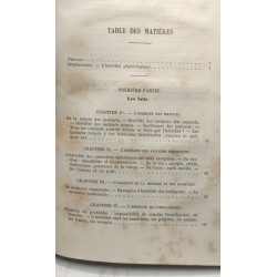 L'hérédité Psychologique - 2e éd. entièrement refonde 1882