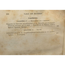 L'hérédité Psychologique - 2e éd. entièrement refonde 1882