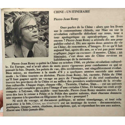 Chine un itinéraire