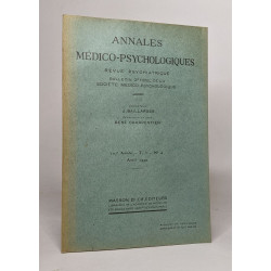 Annales médico-psychologiques - revue psychiatrique bulletin...