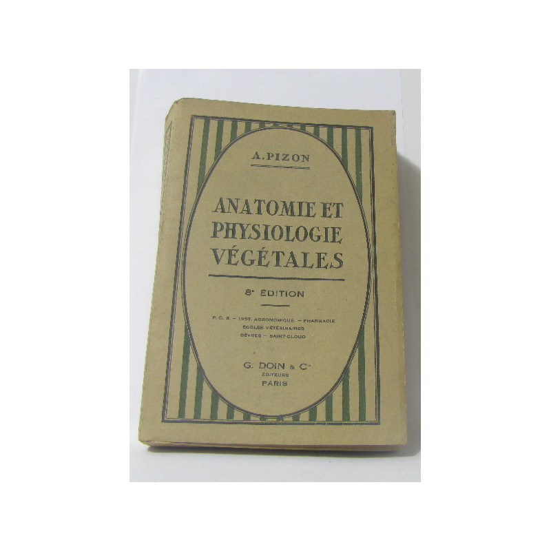 Anatomie et physiologie végétales