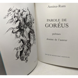 Le dit de rinaldo - poèmes + Parole d Goréus - poèmes dessins de...