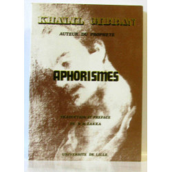 Aphorismes - Traduction et préface de N.M. Zakka