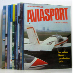 Aviasport - aviation générale - la revue du pilote - 14 numéros:...
