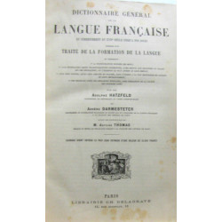 Dictionnaire général de la langue française du commencement du...