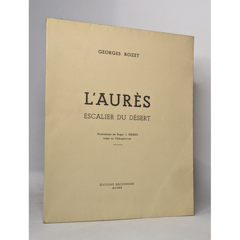 L'aurès escalier du désert