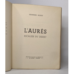 L'aurès escalier du désert