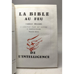 La bible au feu camille - nouvelle édition