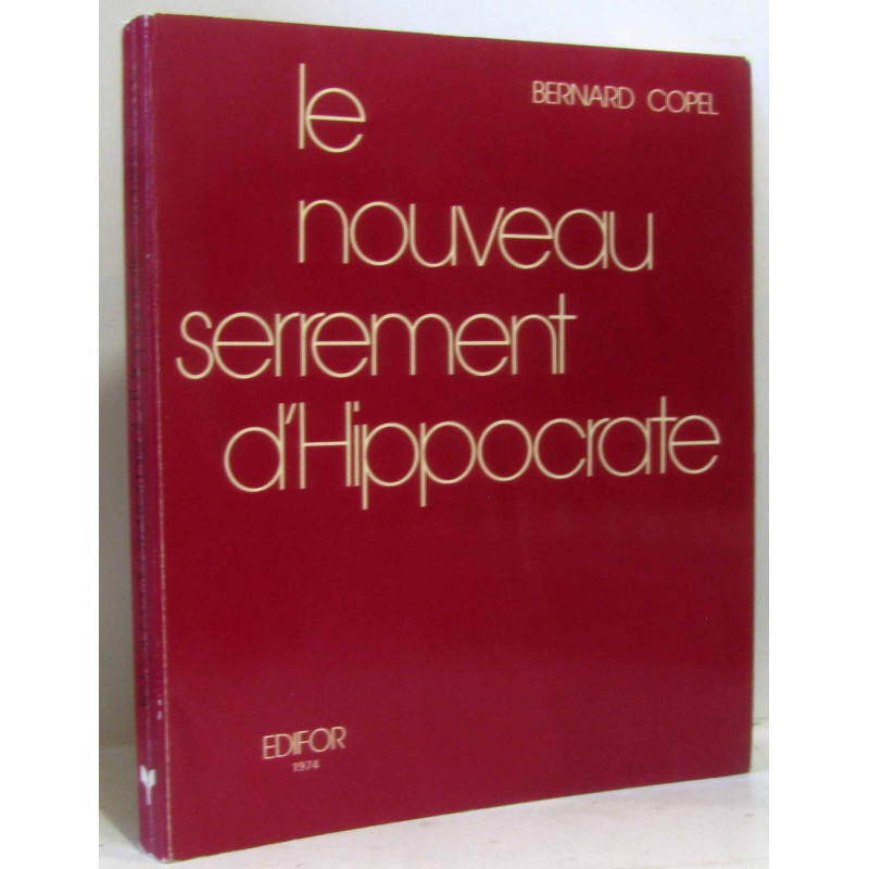 Le nouveau serrement d'Hippocrate