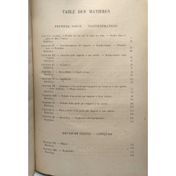 Cours de Géométrie - conforme aux programmes du 3 Juin 1925