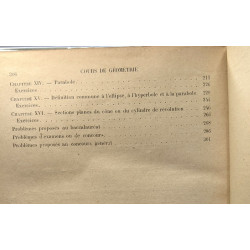 Cours de Géométrie - conforme aux programmes du 3 Juin 1925