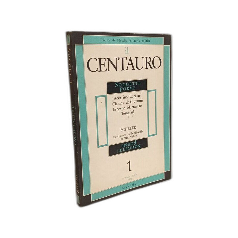 Il centauro - soggetti forme 1- aprile 1981