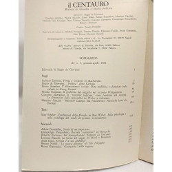 Il centauro - soggetti forme 1- aprile 1981