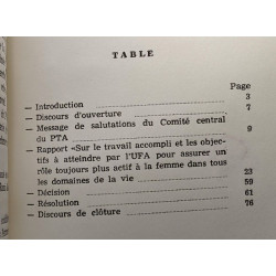 Le Xe congrès de L'UFA
