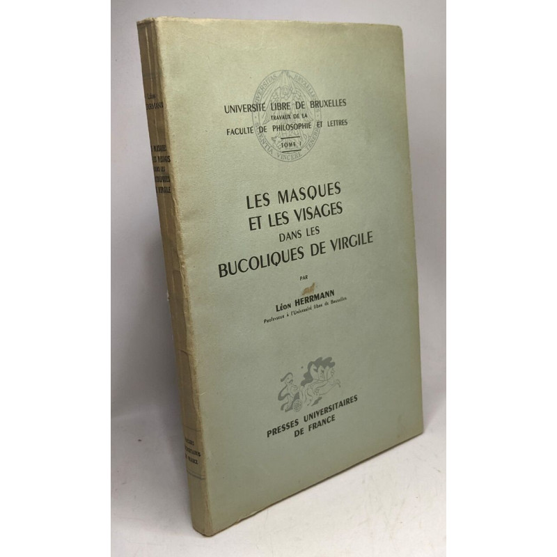 Les masques et les visages dans les bucoliques de Virgile -...