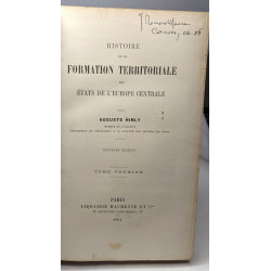 Histoire de la formation territoriale des états de l'Europe...