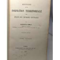 Histoire de la formation territoriale des états de l'Europe...