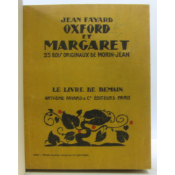 Oxford et Margaret- 25 bois originaux de Morin-Jean + L'aventure...
