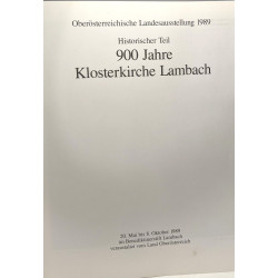 900 Jahre Klosterkirche Lambach - Historischer Teil /...