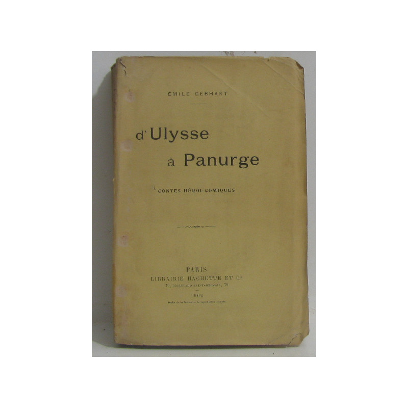 D'ulysse à panurge contes héroi-comiques