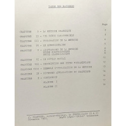 Méthode graphique de détermination caractérielle -- exemplaire n°118
