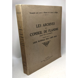 Les archives du conseil de Flandre (Raad Van Vlaanderen) publiées...