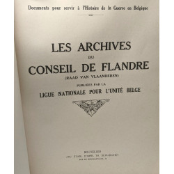 Les archives du conseil de Flandre (Raad Van Vlaanderen) publiées...