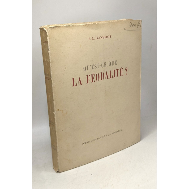 Qu'est ce que la feodalité