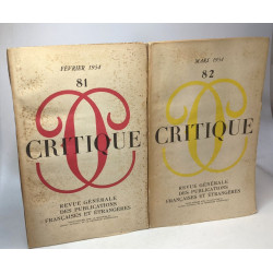 N°77-78-79-80-81-82-84-85-89 9 Volumes édités entre 1953 et...