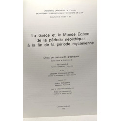 La Grèce et le Monde Egéen de la période néolithique à la fin de...