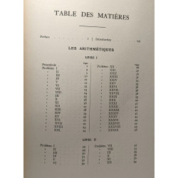 Diophante d'Alexandrie - Les six livres arithmétiques et le livre...