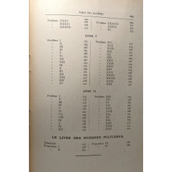 Diophante d'Alexandrie - Les six livres arithmétiques et le livre...