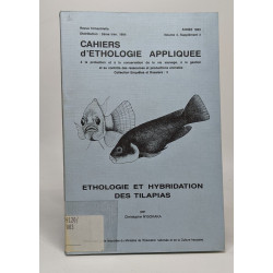 Chiers d'Ethologie appliquée: Ethologie et hybridation des...