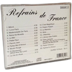Refrains de France-Disque 2