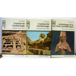 L'univers de l'archéologie tome premier et second + archéologie de...