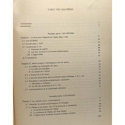 Les structures de l'église militante selon Saint Jean