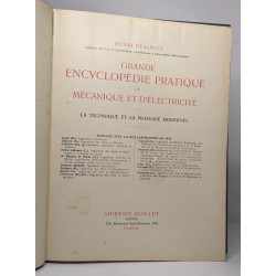 Grande encyclopédie pratique de mécanique et d'electricité : 4...