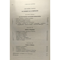 Logique de la simplicité