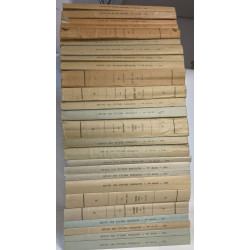 Revue des études grecques - 26 volumes entre 1955 et 1979 (voir...