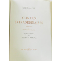 Contes extraordinaires édition luxe non reliée - traduction de...