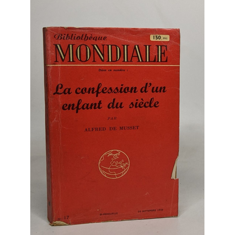 La confession d'un enfant du siècle