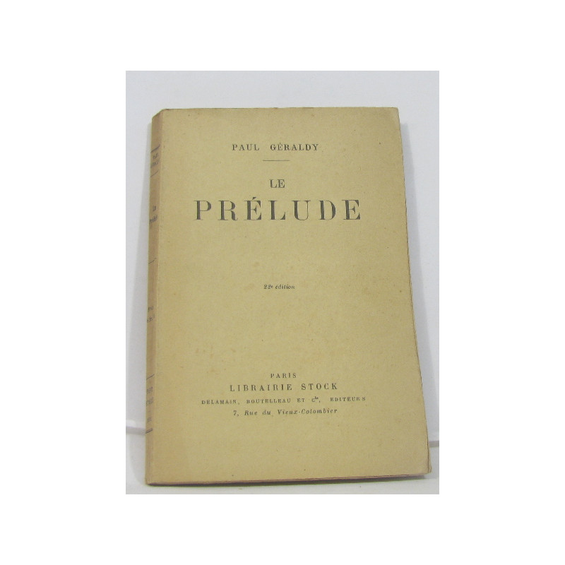 Le prélude