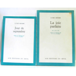 2 romans: Jour de septembre + La joie parfaite