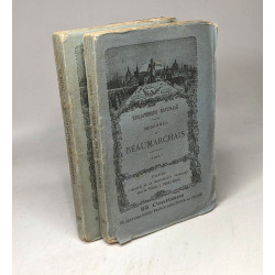 Mémoires de Beaumarchais - TOME 1 (1882) + TOME 2 (1884) -...