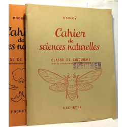 Cahier de sciences naturelles classe de sixième + classe de...