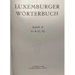 Luxemburger wörterbuch 5 volumes: A-Z + Nachträge und Berichtigungen